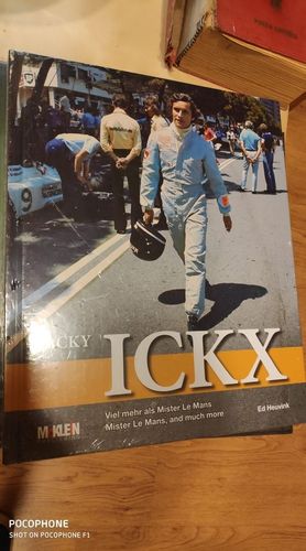 Livro Jacky Ickx, Mister Le Mans and Much More